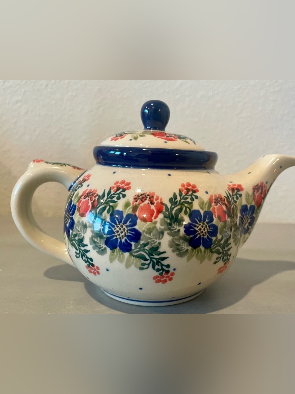 Polish Pottery Teapot
